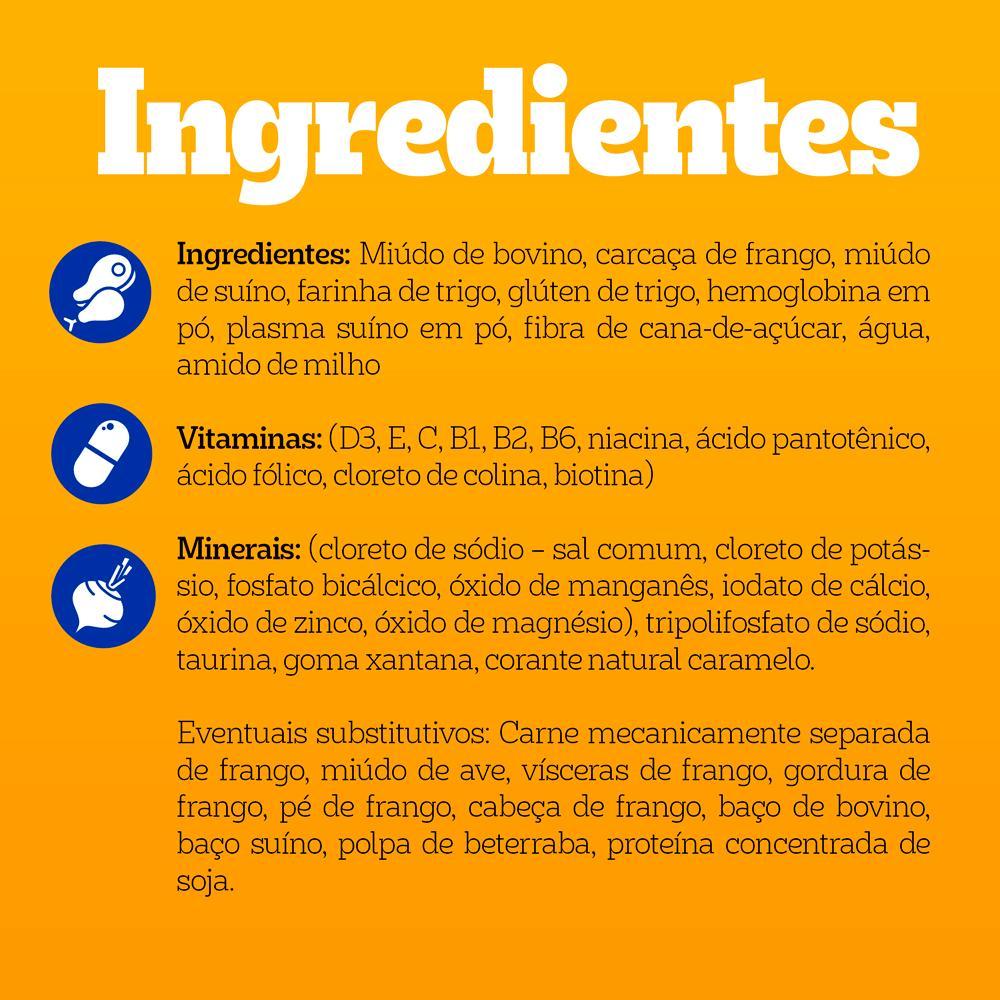 Ração Úmida Pedigree Sachê Cães Filhotes Carne ao Molho - 7