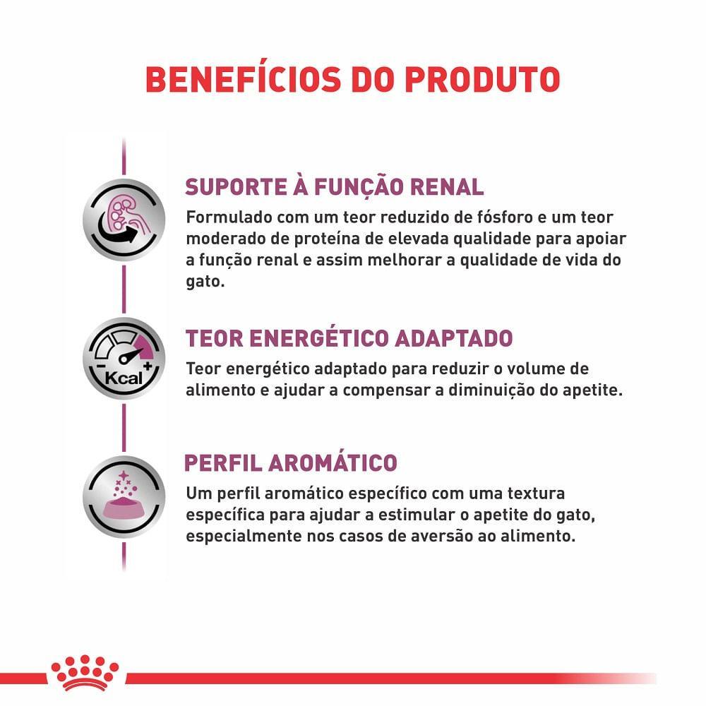Ração Úmida Royal Canin Renal Gatos Adultos - 2