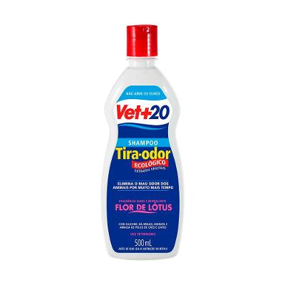 Shampoo Tira-odor Flor de Lótus Vet+20