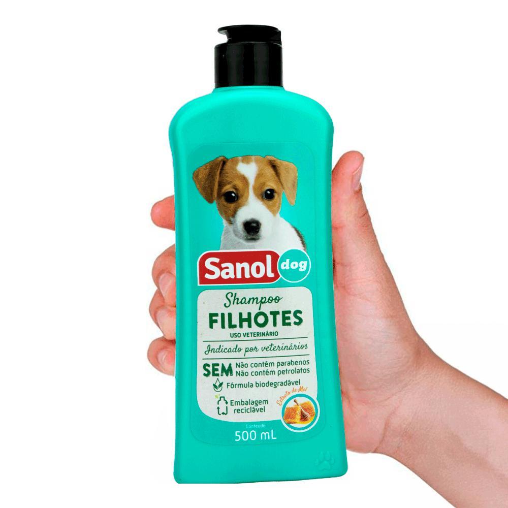 Shampoo para Cães Filhotes Sanol - 4