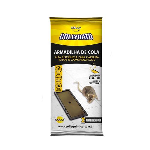 Armadilha Adesiva Collyrato para Ratos e Camundongos
