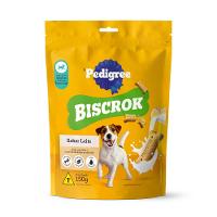 Biscoito Pedigree Biscrok para Cães Adultos Raças Pequenas Leite - 2