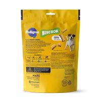 Biscoito Pedigree Biscrok para Cães Adultos Raças Pequenas Leite - 3