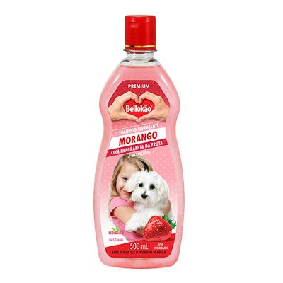 Shampoo para Cães e Gatos Morango Bellokão 500ml