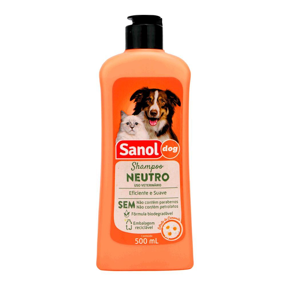 Shampoo Neutro Cães e Gatos Sanol - 1