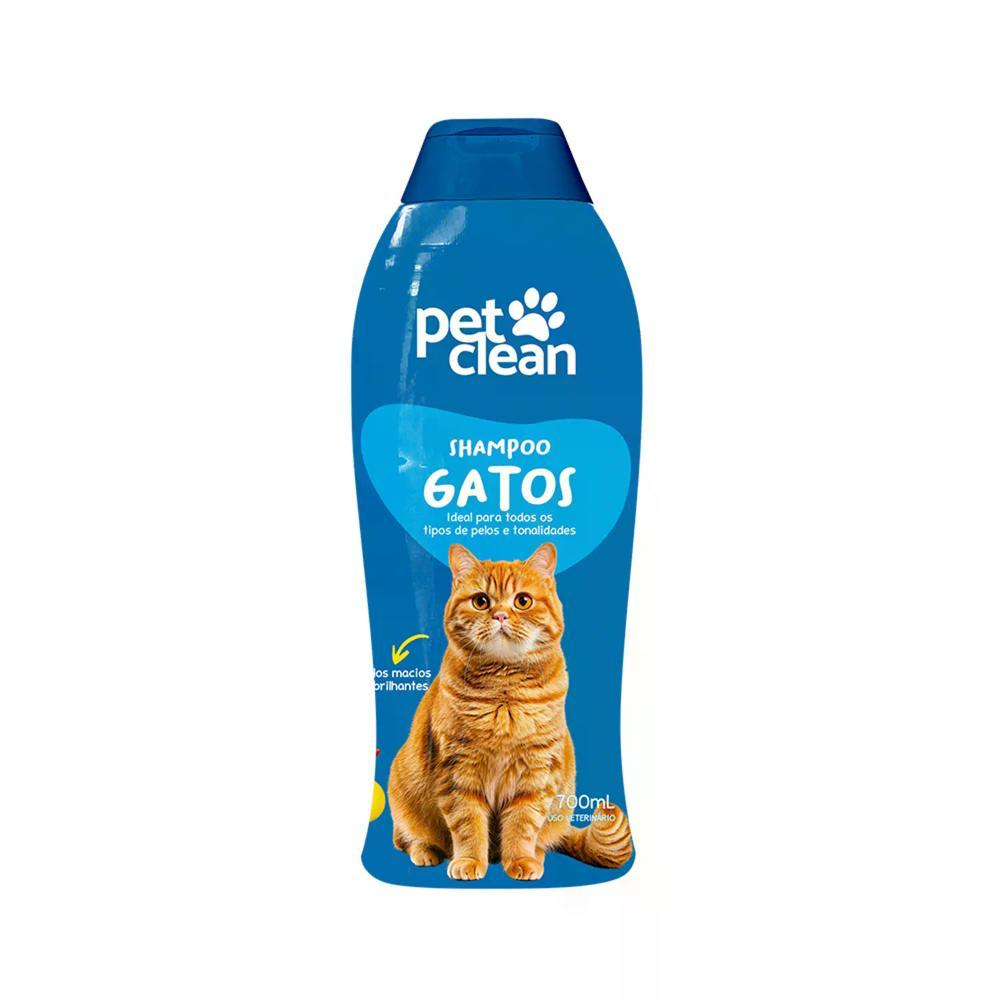 Shampoo Gatos 2 em 1 Pet Clean - 1