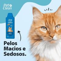Shampoo Gatos 2 em 1 Pet Clean - 3