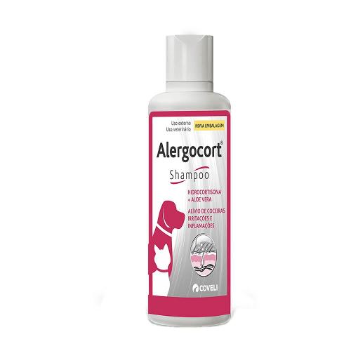 Shampoo Alergocort Cães e Gatos Coveli