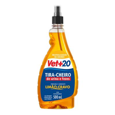 Tira Cheiro Spray Limão Cravo Vet+20