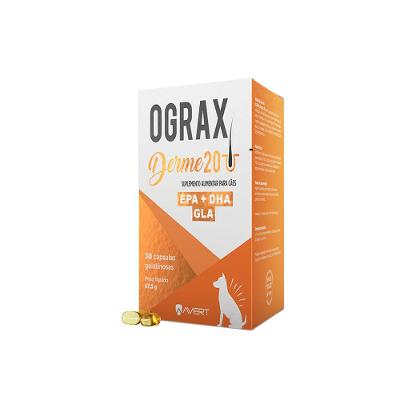 Ograx Derme 20 para Cães Avert