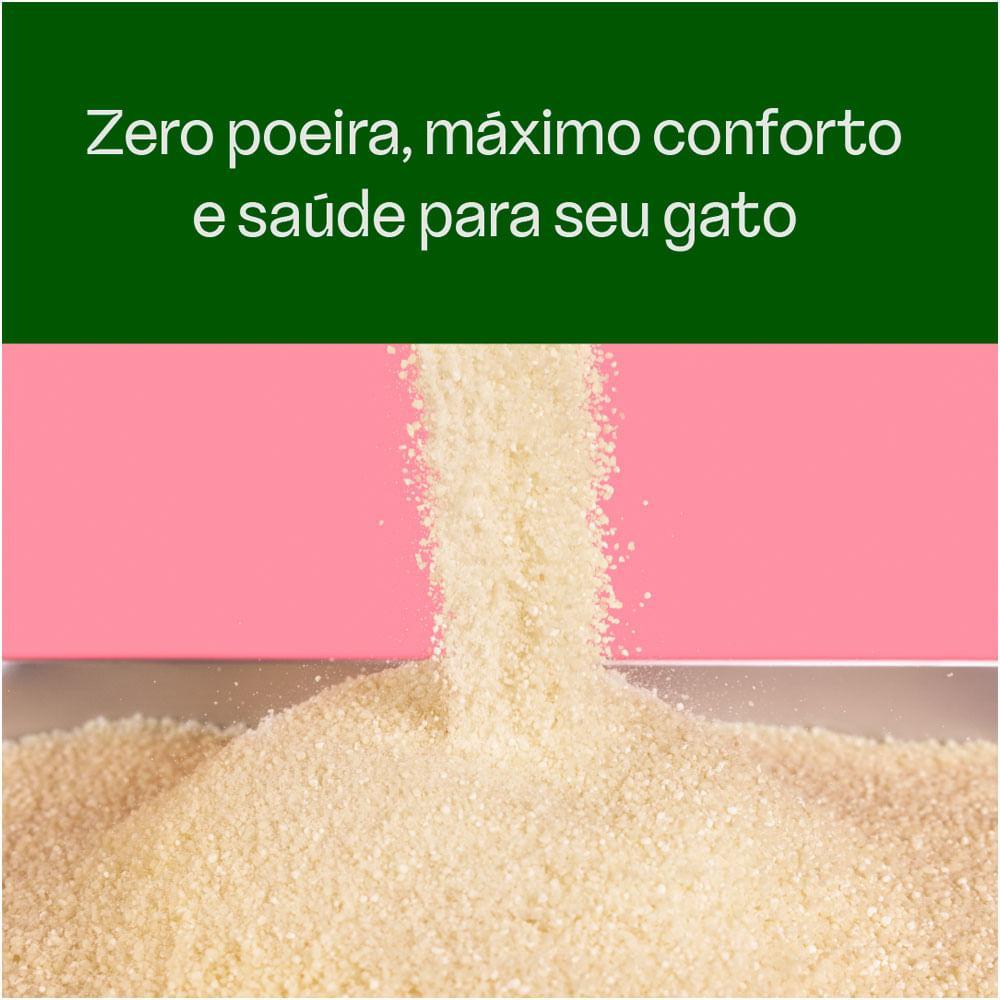 Areia Higiênica Biodegradável Grãos Mistos Viva Verde - 5