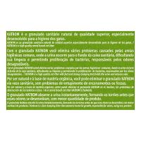 Areia para Gato Katbom Natural Granulado Higiênico Capim Limão - 2