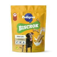 Biscoito Pedigree Biscrok para Cães Adultos Raças Grandes Leite - 2