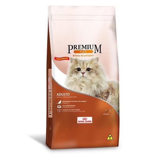 Ração Royal Canin Premium Cat Beleza da Pelagem para Gatos Adultos