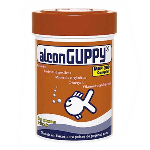 Ração em flocos para Peixes Guppy Alcon