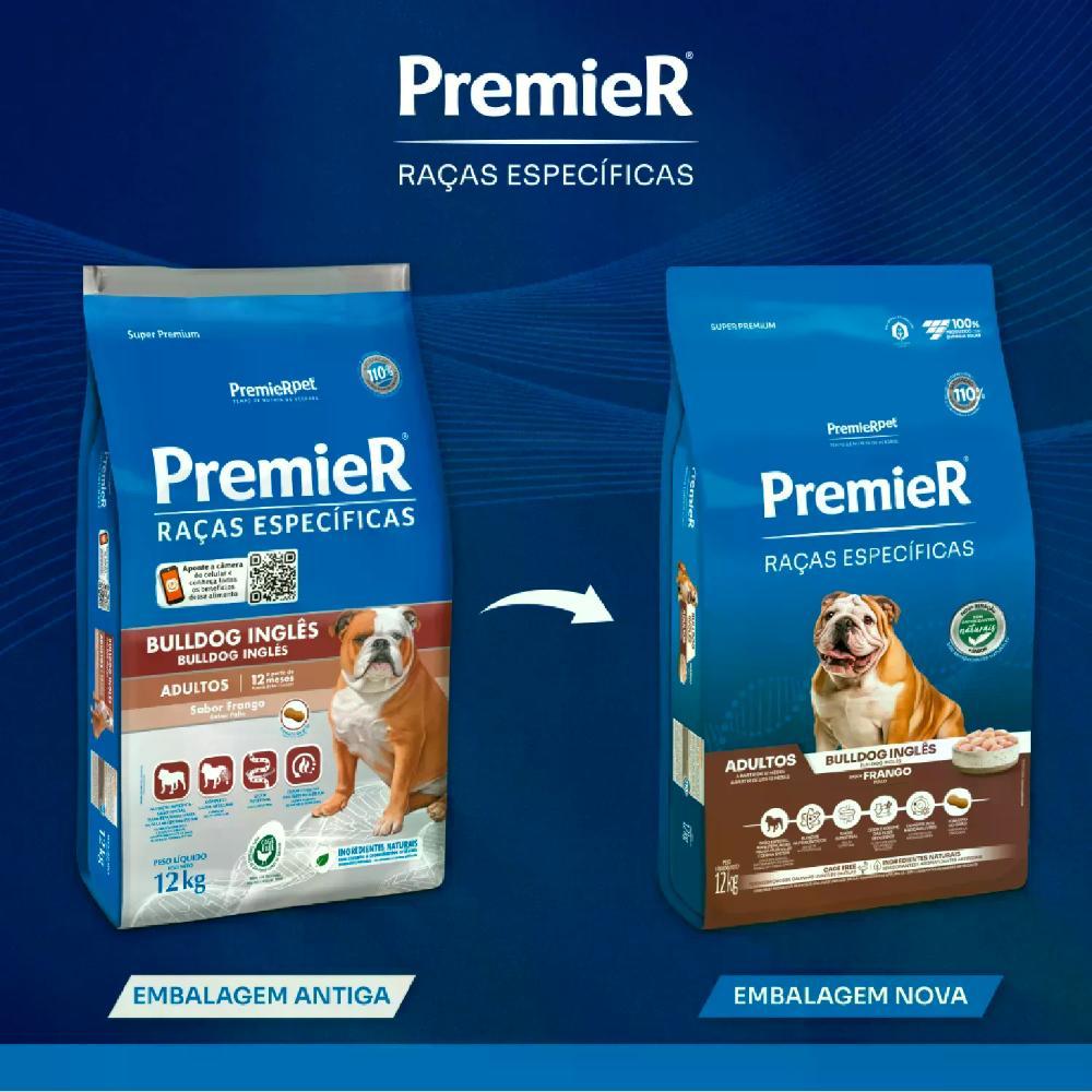 Ração Premier Raças Específicas Bulldog Inglês Adultos Frango - 3