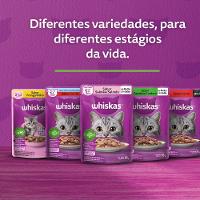 Ração Úmida Whiskas Sachê Frango ao Molho Gatos Adultos - 10
