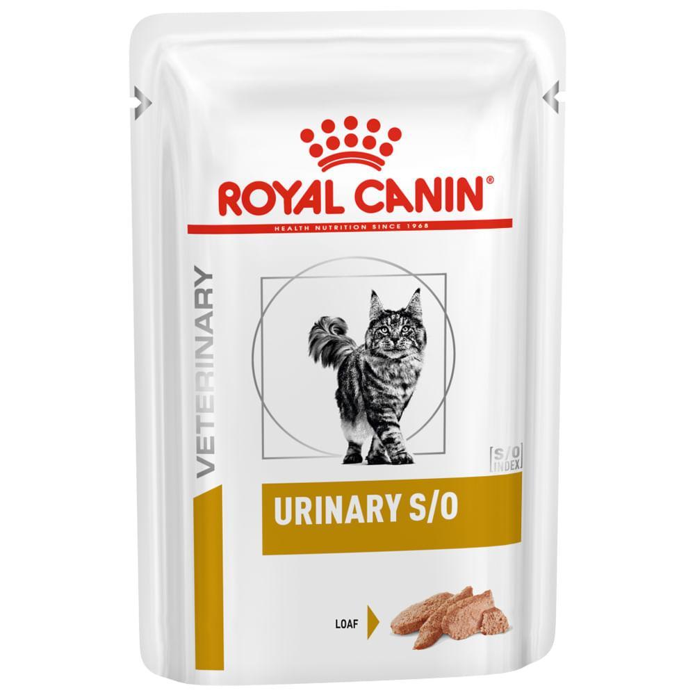 Ração Úmida Royal Canin Urinary S/O Gatos Adultos - 1