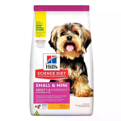 Ração Hill's Science Diet Cães Adultos Portes Mini e Pequeno Sabor Frango