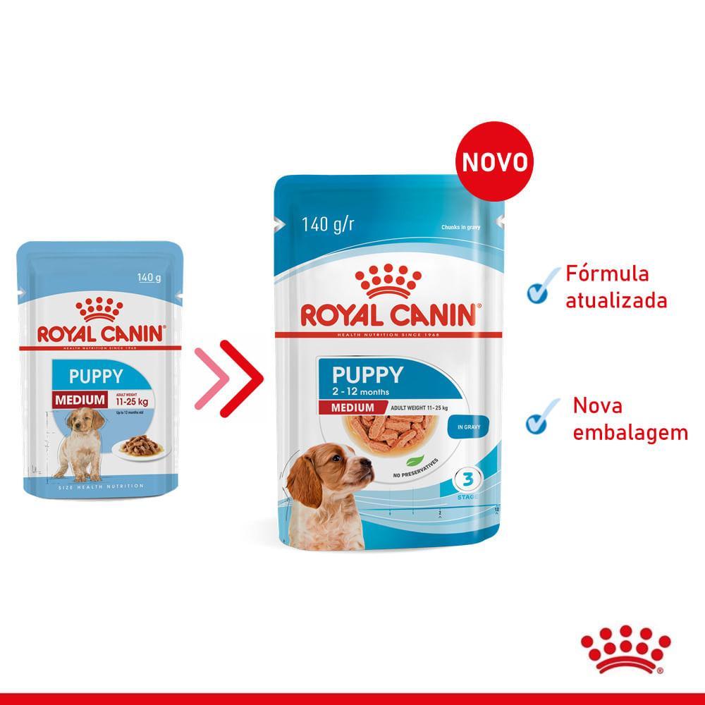 Ração Úmida Royal Canin Medium Puppy Cães Filhotes - 3