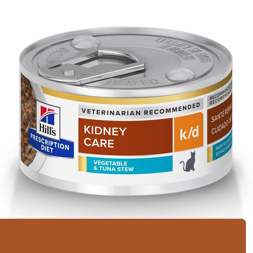 Ração Úmida Hill's Prescription Diet K/D Gatos Adultos Cuidado Renal - 1