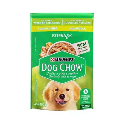 Ração Úmida Dog Chow Cães Filhotes Frango