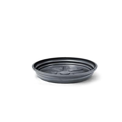 Prato Plástico para Vasos Nutriplan Preto
