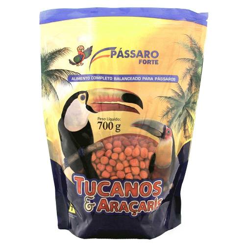 Ração para Tucanos e Araçaris Pássaro Forte