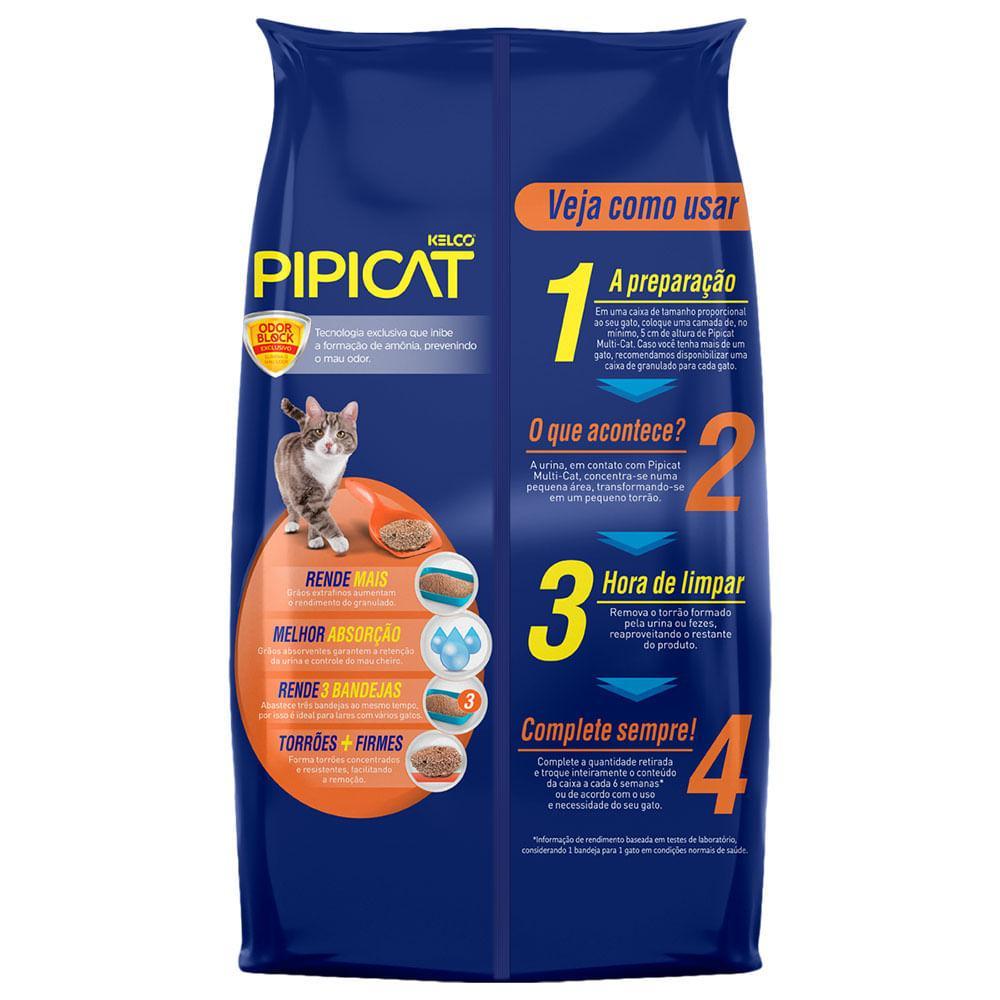 Areia Pipicat Multi-Cat para Gatos - 4