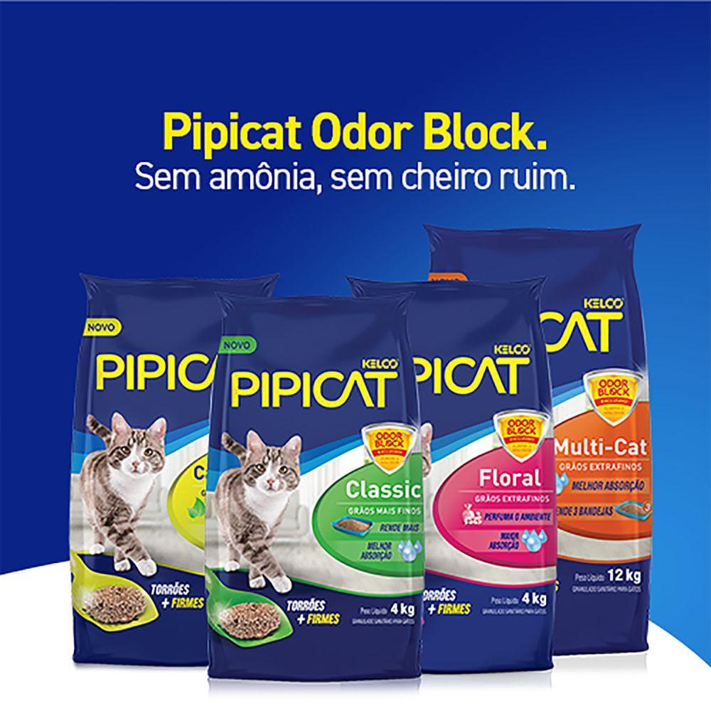 Areia Pipicat Multi-Cat para Gatos - 6
