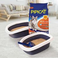 Areia Pipicat Multi-Cat para Gatos - 10
