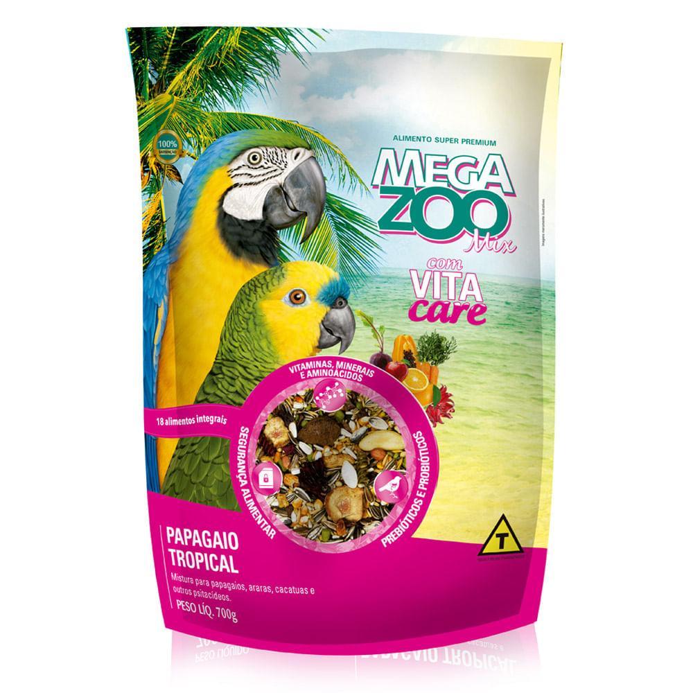 Ração para Papagaio Tropical Megazoo - 1