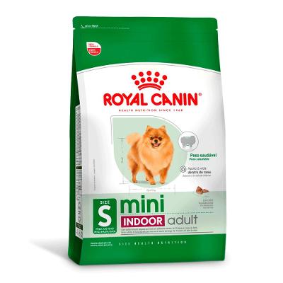 Ração Royal Canin Mini Indoor Adult Cães Adultos
