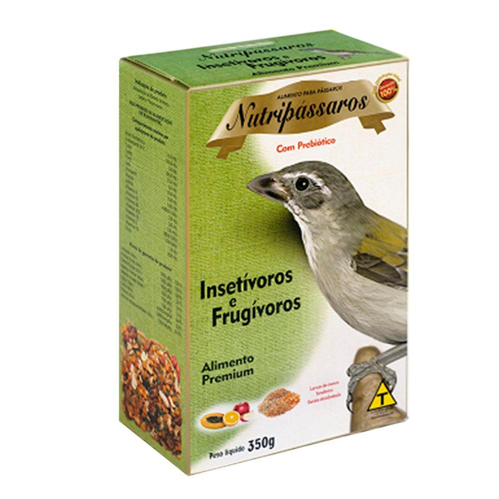 Ração para Pássaros Insetívoros e Frugívoros Nutripássaros Premium - 2