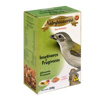 Ração para Pássaros Insetívoros e Frugívoros Nutripássaros Premium - 1