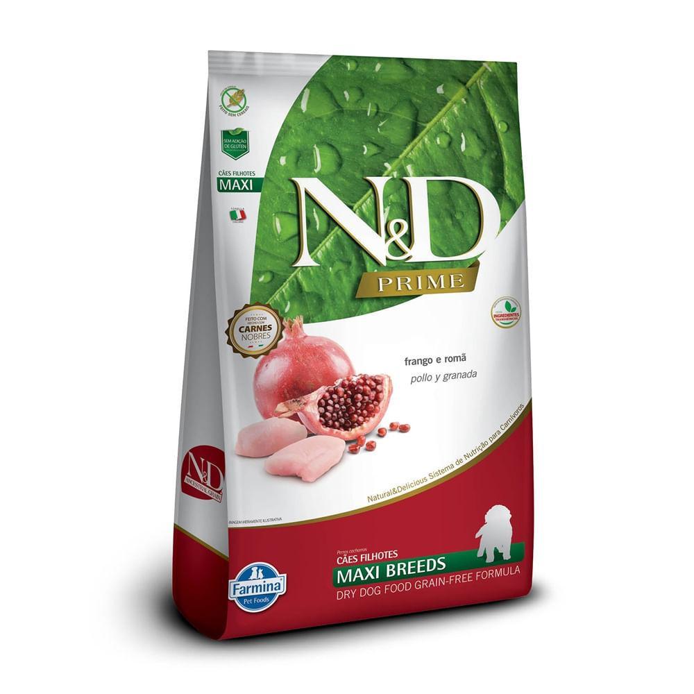 Ração N&amp;D Prime Cães Puppy Maxi Frango - 2