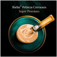 Petisco Cremoso Sheba para Gatos Frango e Frango com Peixe Branco - 5
