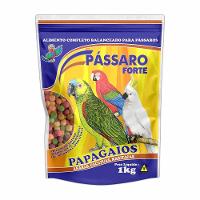 Alimento Extrusado para Papagaios Pássaro Forte - 1
