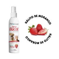 Spray Bucal Morango Cães e Gatos Pet Clean - 2