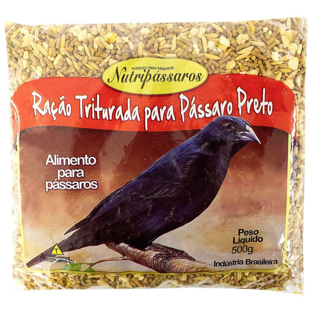 Ração Triturada para Pássaro Preto Nutripássaros Sabor Banana - 2