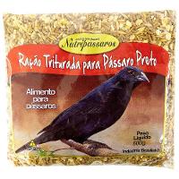 Ração Triturada para Pássaro Preto Nutripássaros Sabor Banana - 2