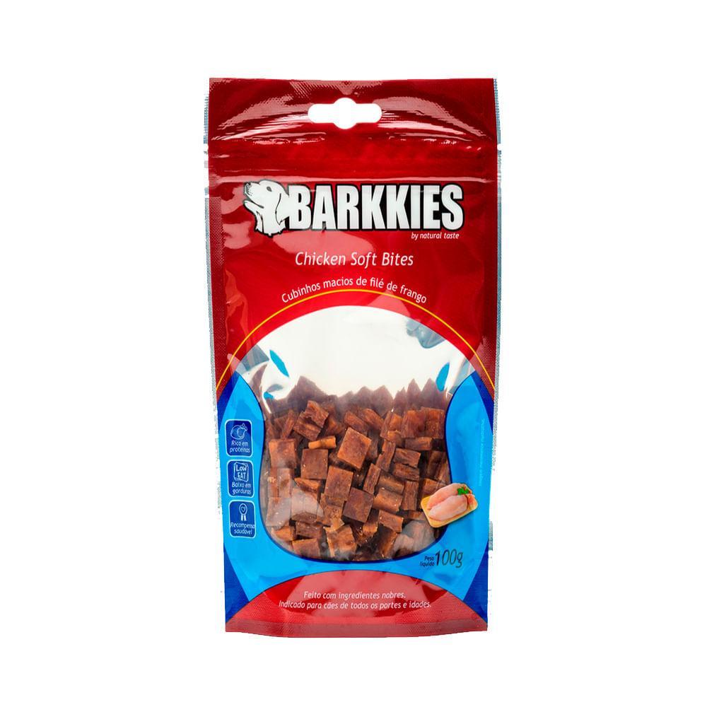 Petisco Natural Cães Barkkies Soft Bites Frango - 1