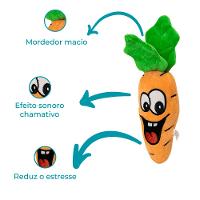 Mordedor Pelúcia Cenoura Jambo - 2