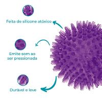 Bolinha de Pontas Grande Lilás Jambo - 5