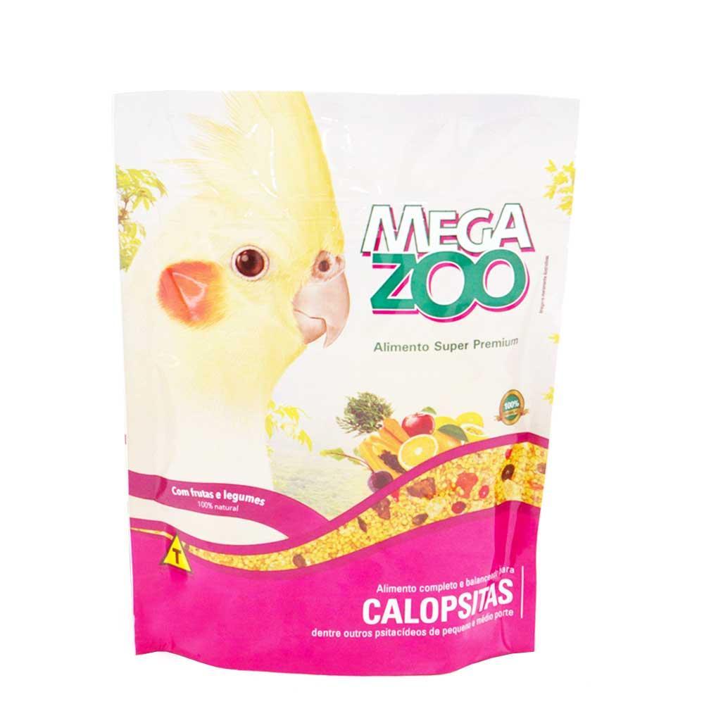 Ração para Calopsitas Frutas e Legumes Megazoo - 2