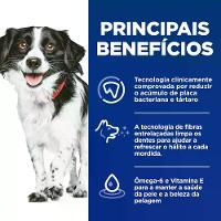 Ração Hill's Science Diet Saúde Dental Pequenos e Mini para Cães Adultos Sabor Frango - 3