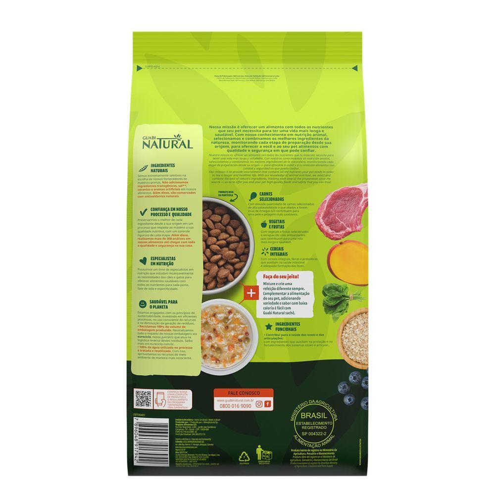 Ração Guabi Natural Cães Adultos Grandes Cordeiro e Aveia - 3