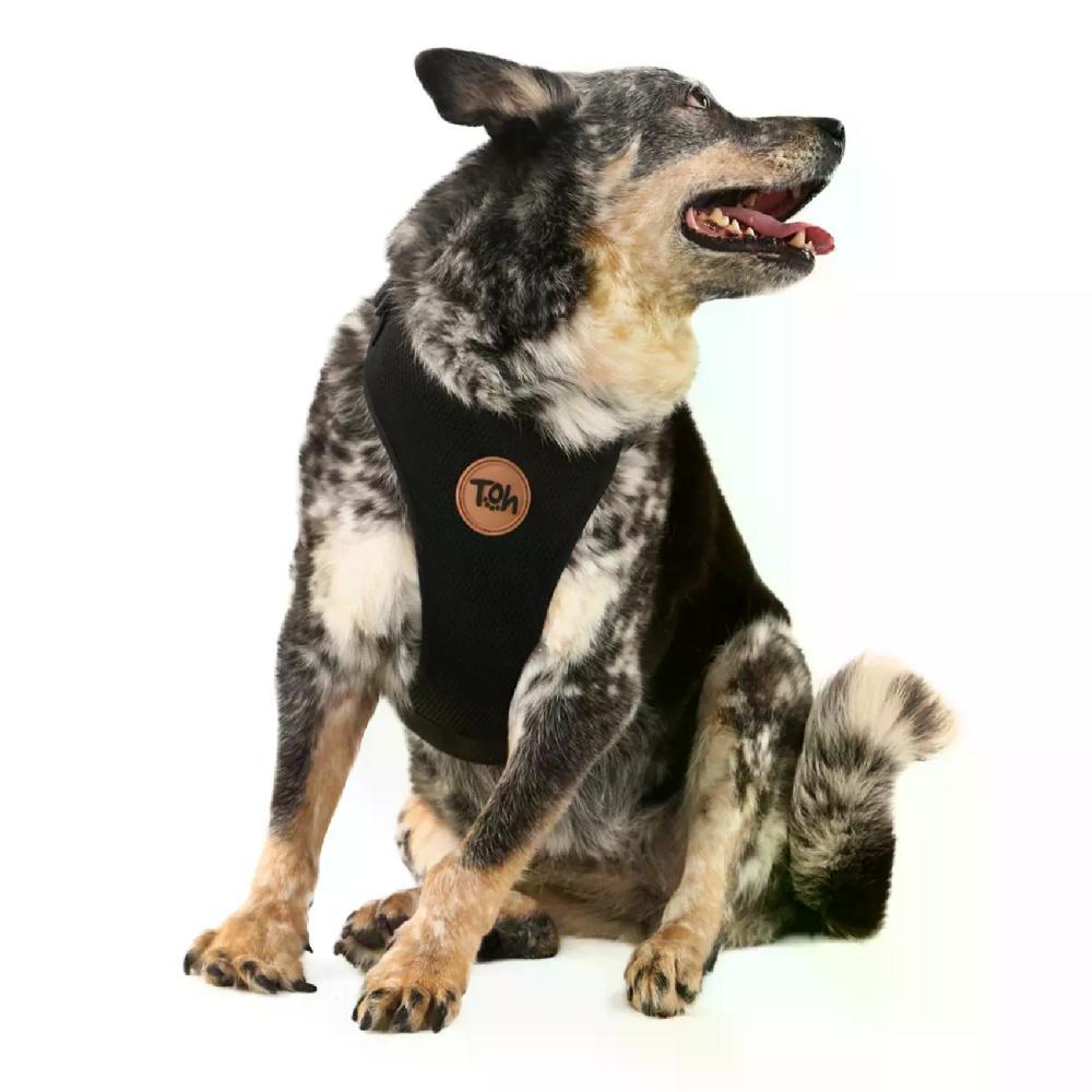 Peitoral H Mesh para Cães Toh Preto - 5
