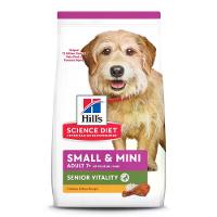 Ração Hill's Science Diet Vitalidade Sênior Pequenos e Mini para Cães Idosos Sabor Frango - 1