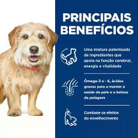Ração Hill's Science Diet Vitalidade Sênior Pequenos e Mini para Cães Idosos Sabor Frango - 3